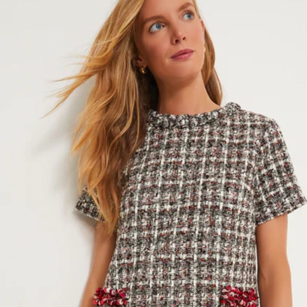 TUCKERNUCK Winterberry Sequin Tweed Jackie Dress - Picture 5 of 5